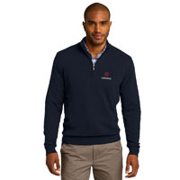 MEN'S PORT AUTHORITY® HALF ZIP SWEATER