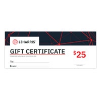 $25 L3HARRIS GIFT CERTIFICATE