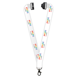 PRIDE  LANYARD w/ DELUX SWIVEL HOOK