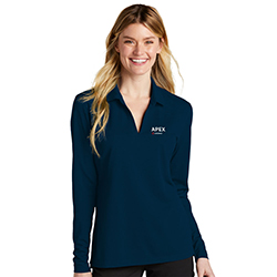 APEX LONG SLEEVE NIKE LADIES POLO