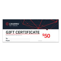 $75 L3HARRIS GIFT CERTIFICATE